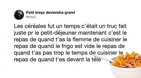 Image de couverture de l'article : Les 20 meillleurs tweets sur les céréales, ce bonheur du petit déjeuner !