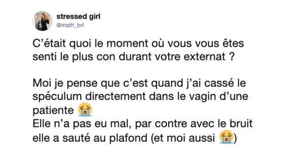 Image de couverture de l'article : Les 15 pires moments de malaise d’externes en médecine