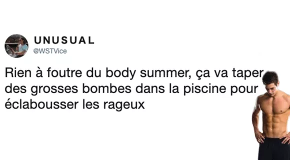 Image de couverture de l'article : Les 18 meilleurs tweets sur le summer body, ce corps de rêve pas indispensable du tout