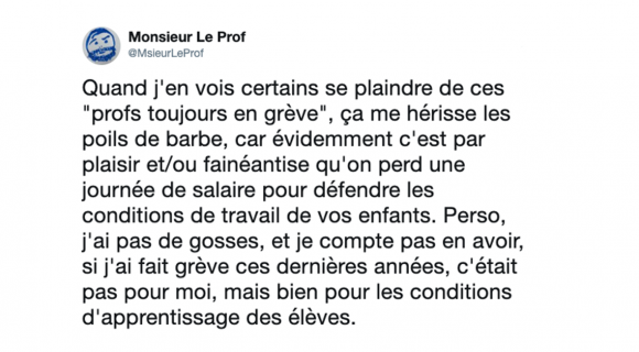 Image de couverture de l'article : 3 questions à @MsieurLeProf sur les menaces de grève pour le bac !