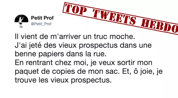 Image de couverture de l'article : Les meilleurs tweets de la semaine #4