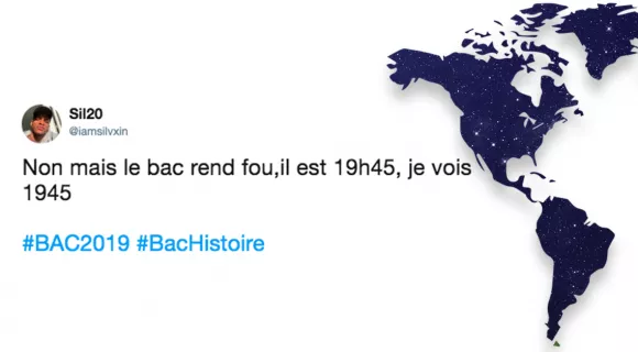 Image de couverture de l'article : Bac 2019 : Les meilleurs tweets sur l’épreuve d’histoire-géo !