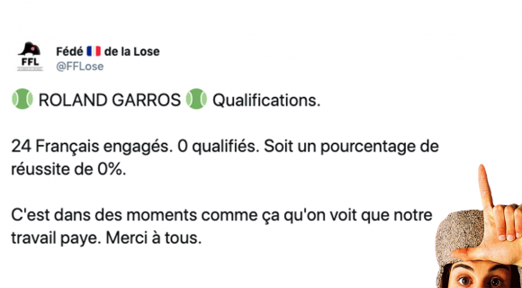 Image de couverture de l'article : Sélection spéciale @FFLose, la fédération française de la défaite : pour rendre hommage à la France qui perd !