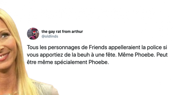 Image de couverture de l'article : Sélection spéciale Phoebe Buffay : les meilleurs tweets !