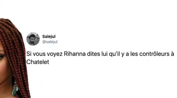 Image de couverture de l'article : Les 20 meilleurs tweets sur Rihanna à Paris !