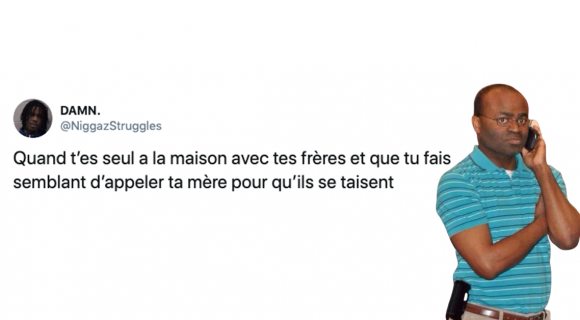 Image de couverture de l'article : Les 15 meilleurs tweets Quand tu es seul à la maison…