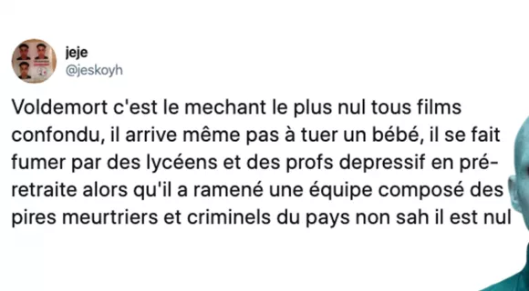 Image de couverture de l'article : Les 15 meilleurs tweets sur Voldemort, pardon celui dont on ne doit pas dire le nom !