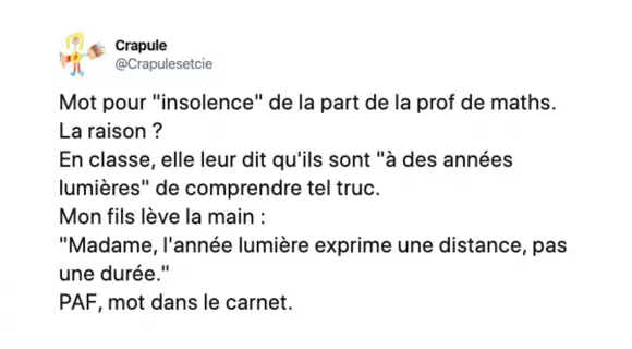 Image de couverture de l'article : Le 18 meilleurs tweets sur les carnets de liaison, papa maman je suis désolé !