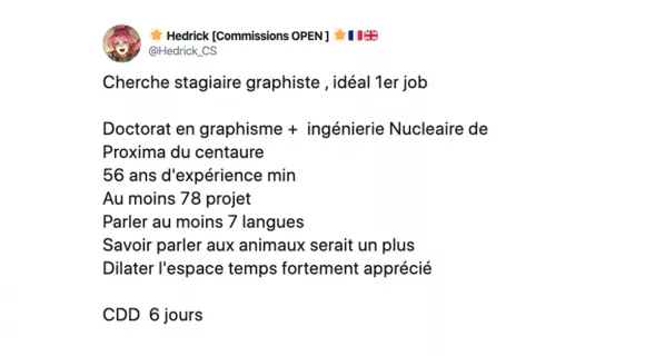 Image de couverture de l'article : Les 18 meilleurs tweets sur les stagiaires, les boucs émissaires parfaits !