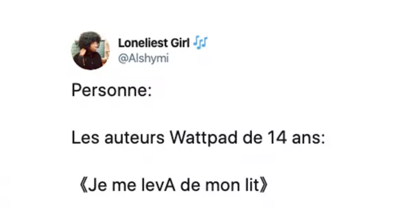 Image de couverture de l'article : Les 18 meilleurs tweets sur Wattpad, le lieu de toutes les fanfics !