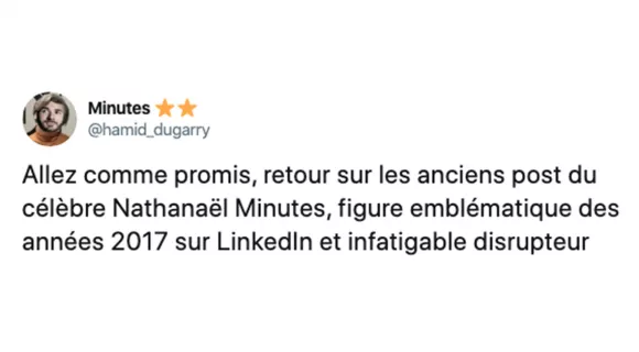 Image de couverture de l'article : Thread : Nathanaël Minutes, le boss de fin de Linkedin