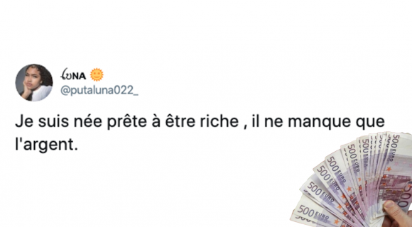 Image de couverture de l'article : Les 15 meilleurs tweets sur l’argent, j’ai besoin de toi dans ma vie !