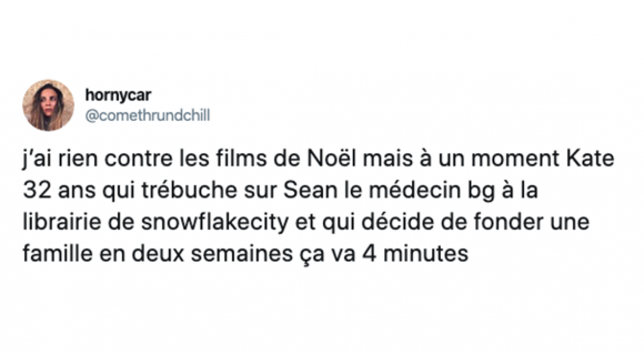 Image de couverture de l'article : Les 10 meilleurs tweets sur les téléfilms de Noël, le processus pré-fêtes !