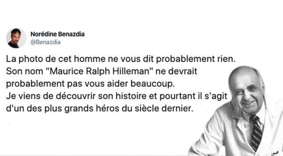 Image de couverture de l'article : Thread : Maurice Ralph Hilleman, ce héros méconnu !