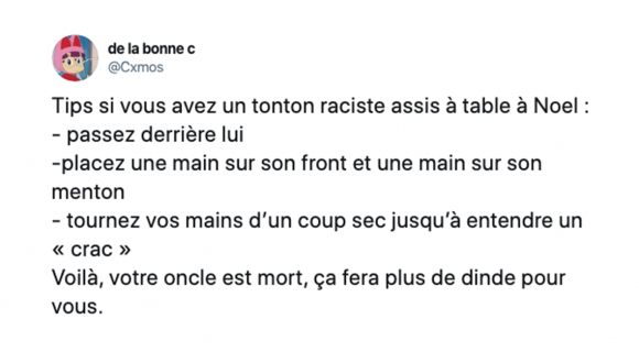 Image de couverture de l'article : Les 15 meilleurs tweets sur le tonton gênant, à tous les repas il est là !