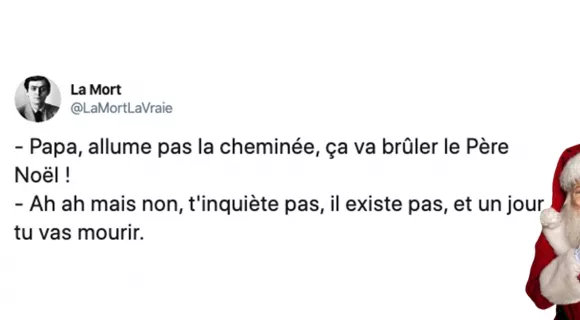 Image de couverture de l'article : Sélection spéciale Le Père Noël n’existe pas : les meilleurs tweets !