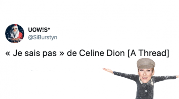 Image de couverture de l'article : Thread : La chanson de Céline Dion « Je sais pas » enfin mise en images !