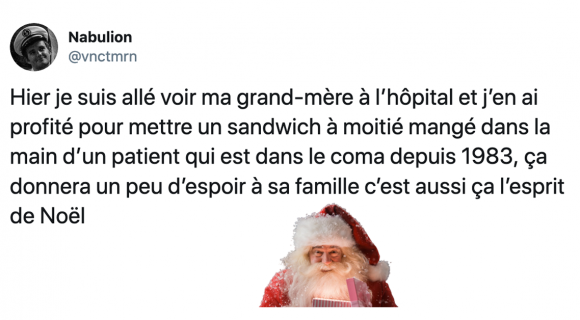 Image de couverture de l'article : Esprit de Noël es-tu là ? Les meilleurs tweets !