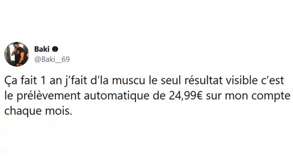 Image de couverture de l'article : Les 18 meilleurs tweets sur la salle de muscu, où en sont vos bonnes résolutions ?