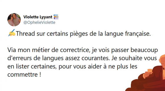 Image de couverture de l'article : Thread : Les pièges de la langue française à éviter !