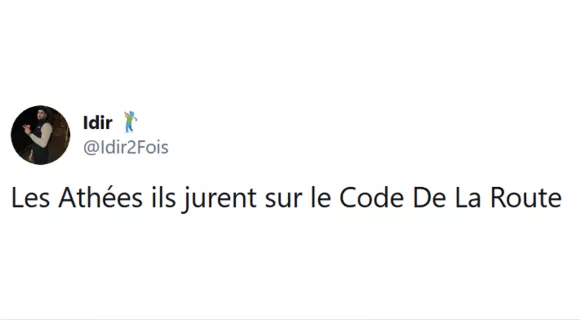 Image de couverture de l'article : Sélection spéciale athéisme : les meilleurs tweets !