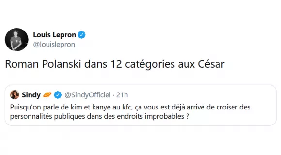 Image de couverture de l'article : Les 18 meilleurs tweets sur les personnalités croisées dans des lieux improbables !