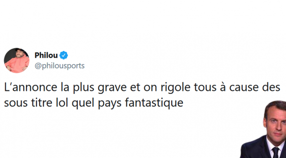 Image de couverture de l'article : Discours de Macron : les meilleurs tweets