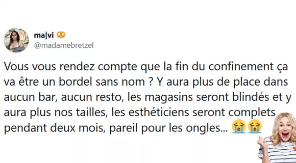 Image de couverture de l'article : Quand les gens imaginent déjà ce qu’ils feront à la fin de la quarantaine