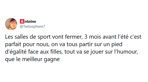 Image de couverture de l'article : Les 20 meilleurs tweets sur le sport chez soi, on donne tout allez !