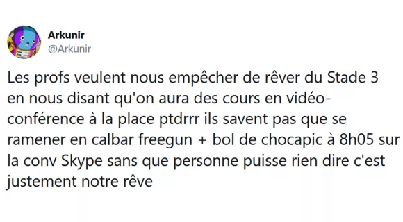 Image de couverture de l'article : Les 15 meilleurs tweets sur le Stade 3 : quand les élèves espèrent que leur école ferme !