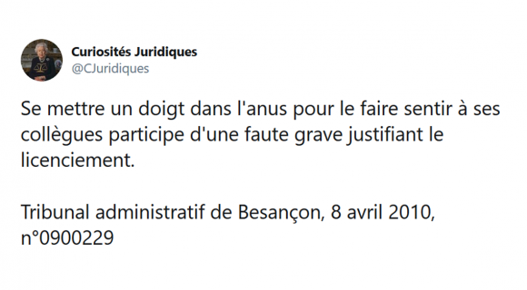 Image de couverture de l'article : 20 décisions de justice incroyables qui ont réellement été rendues