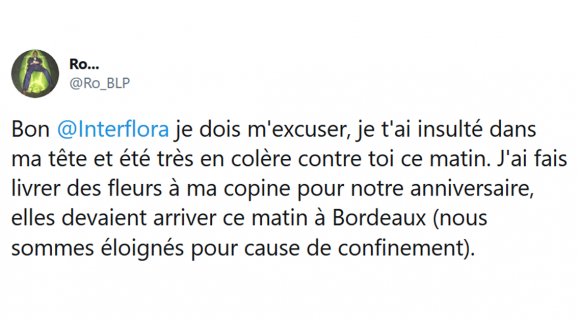 Image de couverture de l'article : Thread : Se faire livrer des fleurs pendant le confinement