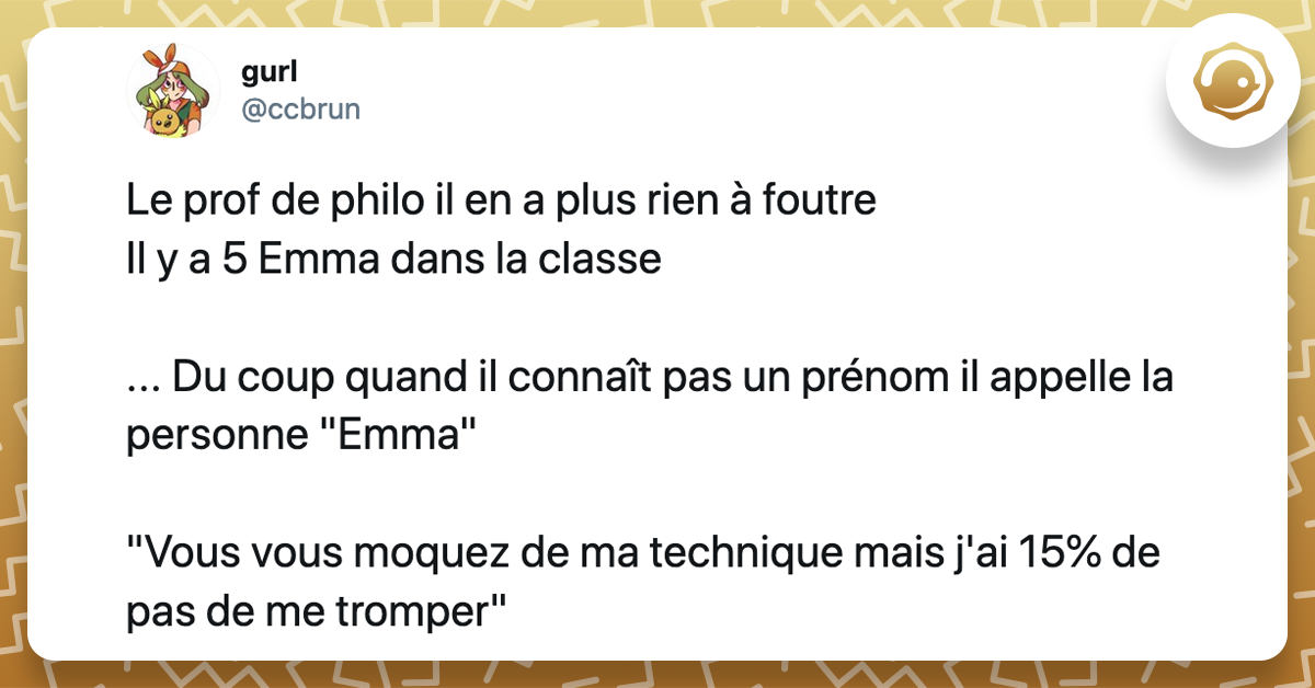 Les Meilleurs Tweets Sur Les Emma Des Meufs Badass Twog