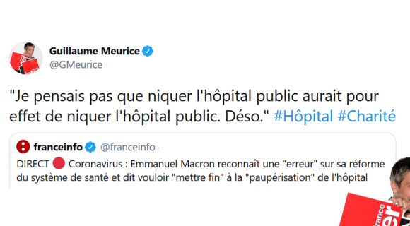 Image de couverture de l'article : Sélection spéciale Guillaume Meurice : les meilleurs tweets