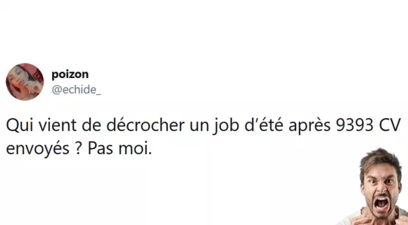 Image de couverture de l'article : Les 15 meilleurs tweets sur les jobs étudiants, c’est la galère