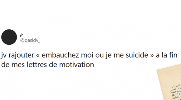 Image de couverture de l'article : Les 18 meilleurs tweets sur les lettres de motivation, est-ce encore nécessaire ?