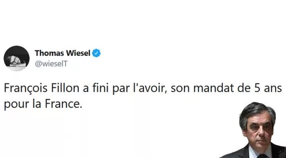 Image de couverture de l'article : François Fillon condamné à la prison : les meilleurs tweets
