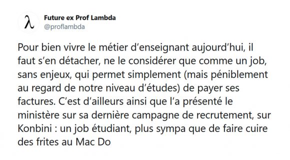 Image de couverture de l'article : Le métier de professeur est-il encore possible aujourd’hui ?