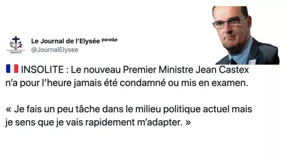 Image de couverture de l'article : Les 26 meilleurs tweets sur Jean Castex, nouveau Premier Ministre de la France