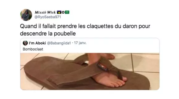 Image de couverture de l'article : Les 20 meilleurs tweets sur les tongs et claquettes !