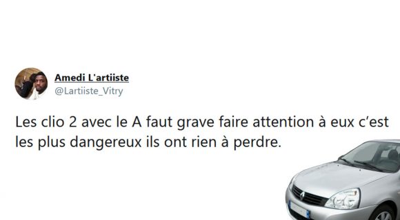 Image de couverture de l'article : Les 15 meilleurs tweets sur la Clio, la voiture de tous les dangers