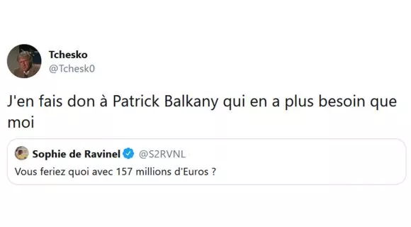 Image de couverture de l'article : Et vous, que feriez vous avec 157 millions d’euros ?