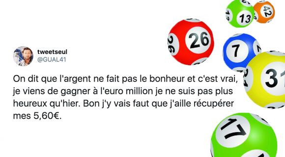 Image de couverture de l'article : Les 17 meilleurs tweets sur le Loto et l’Euromillions !