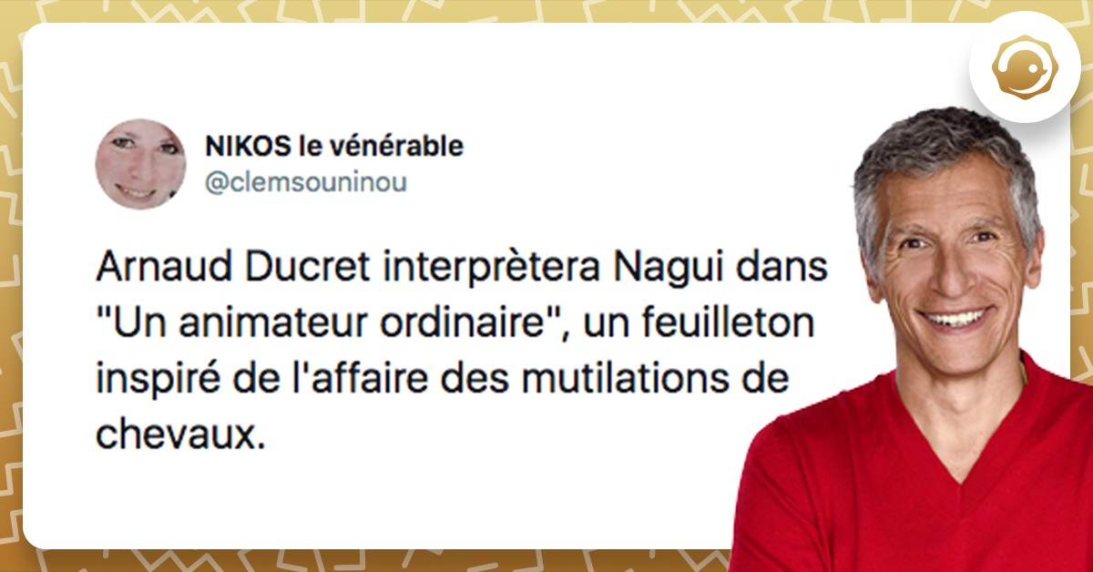 tweet de clemsouninou sur Nagui