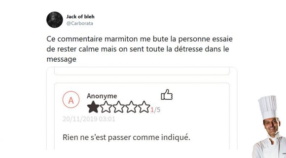 Image de couverture de l'article : Les 15 meilleurs tweets sur Marmiton, j’ai remplacé le chou par des frites : délicieux