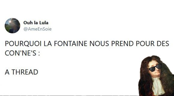 Image de couverture de l'article : Thread : Jean de La Fontaine, ce gros mytho