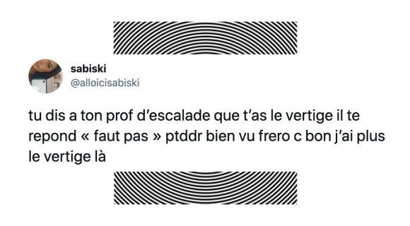 Image de couverture de l'article : Top 17 des tweets sur le vertige, je sens que je vais tomber