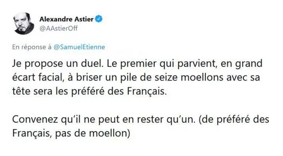 Image de couverture de l'article : Le combat titanesque entre Alexandre Astier et Samuel Etienne!