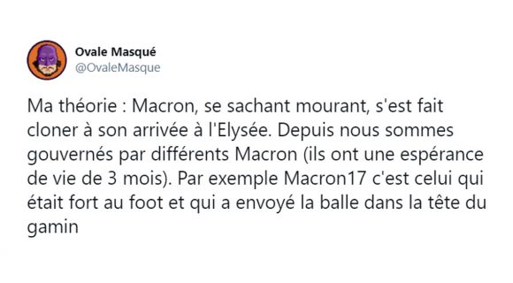 Image de couverture de l'article : Macron remplacé par un sosie ? La rumeur qui fait rire Twitter.