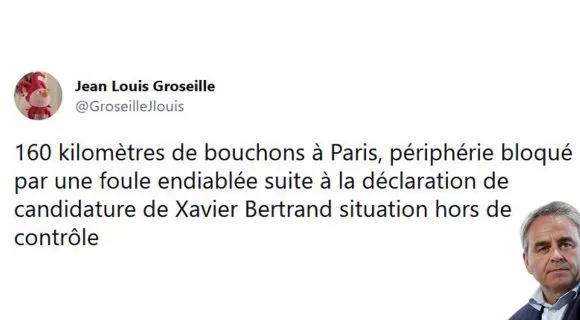 Image de couverture de l'article : Xavier Bertrand candidat aux présidentielles, la France est en liesse!